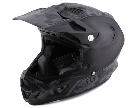Fly Racing Werx-R Carbon Full Face Helmet (Matte Camo Carbon) (XS)