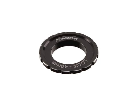 Formula Italy Centerlock Disc Brake Rotor Lockring (Black) (35mm)