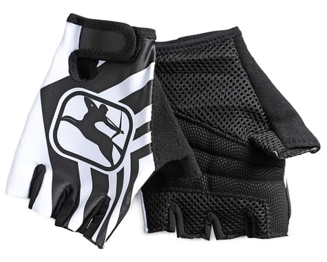 Giordana Moda Retro Short Finger Gloves (Logo) (XL)