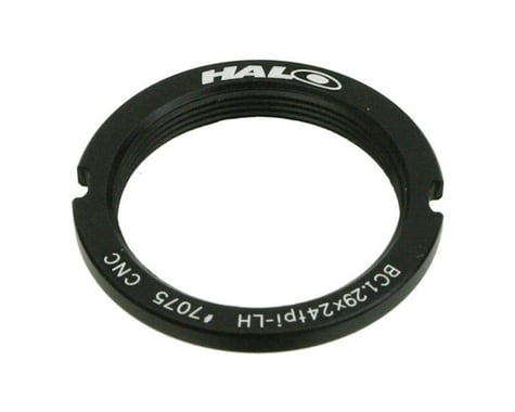 Halo Wheels Fixed Gear Lockring (Black) (Alloy)