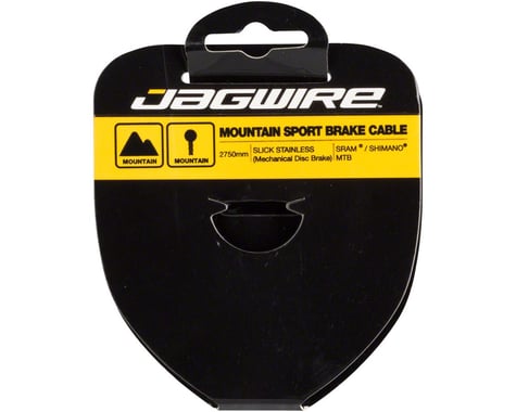 Jagwire Sport Tandem Mountain Brake Cable (Stainless) (1.5mm) (2750mm) (1 Pack)
