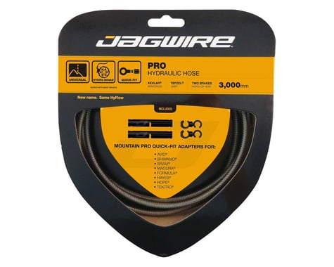 Jagwire Mountain Pro Hydraulic Disc Hose Kit (Carbon Silver) (3000mm)