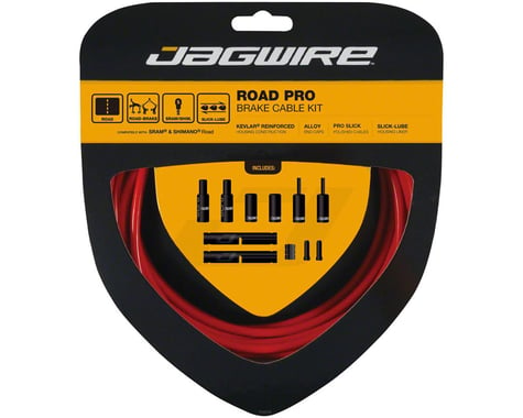 Jagwire Road Pro Brake Cable Kit (Red) (Stainless) (1.5mm) (1500/2800mm)