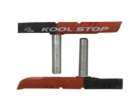 Kool Stop Mountain Cantilever Brake Pads (Black) (1 Pair) (Dual Compound)