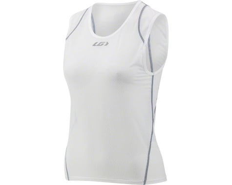 Louis Garneau 1001 Women's Sleeveless Base Layer Top (White) (XL)