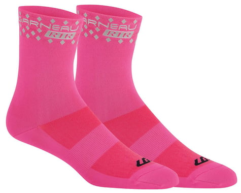 Louis Garneau Conti Long RTR Socks (Pink) (S/M)