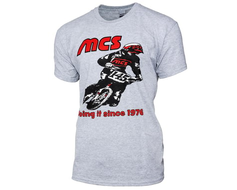 MCS Retro 1976 Short Sleeve T-Shirt (Grey) (M)