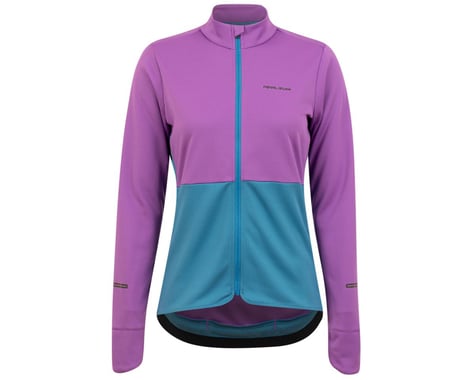 Pearl Izumi Women’s Quest Thermal Long Sleeve Jersey (Lupine/Lagoon) (M)