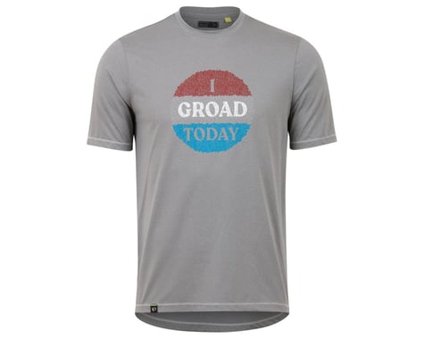 Pearl Izumi Men's Midland T-Shirt (Frostgrey/Red Groad) (2XL)