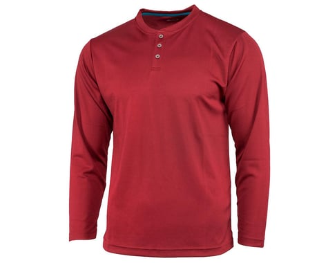 Performance Long Sleeve Club Fed Jersey (Red) (XL)