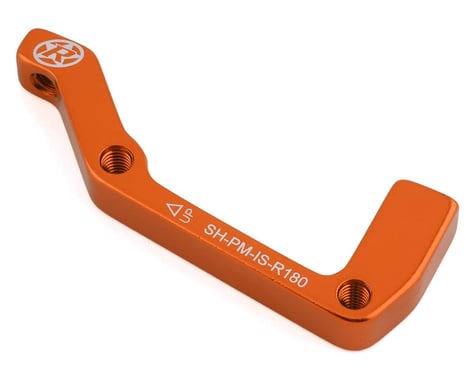 Reverse Components Disc Brake Adapters (Orange) (IS Mount | Shimano) (180mm Rear)