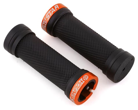 Reverse Components Youngstar Lock-On Grips (Black/Orange)