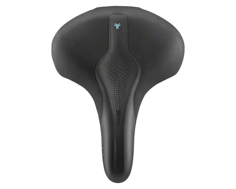 Selle Royal Freeway Fit Relaxed Saddle (Black) (Steel Rails) (210mm)