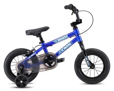 SE Racing 2021 Bronco 12" Kids BMX Bike (Blue) (11.9" Toptube)