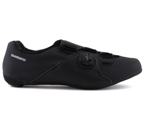 Shimano RC3 Wide Road Shoes (Black) (44) (Wide)