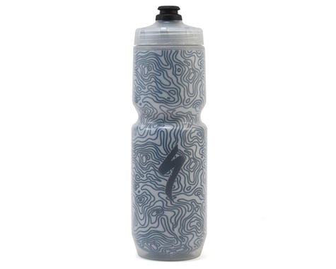 Specialized Purist Insulated MoFlo Water Bottle (Terrain/Translucent/Blue) (23oz)