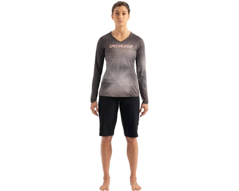 Specialized Women's Andorra Air Long Sleeve Jersey (Slate/White Mountains Refraction) (XS)