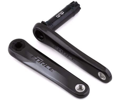 SRAM Force AXS Crank Arm Assembly (Gloss Carbon) (DUB Spindle) (175mm)