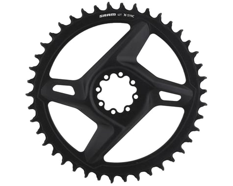 SRAM Rival X-Sync Direct-Mount Road Chainring (Black) (1 x 12 Speed) (Single) (42T)