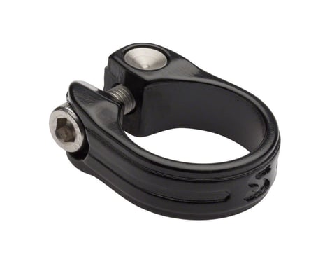 Surly New Stainless Seatpost Clamp (Black) (30.0mm)