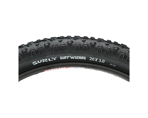 Surly Dirt Wizard Tubeless Mountain Tire (Black) (26" / 559 ISO) (3.0")