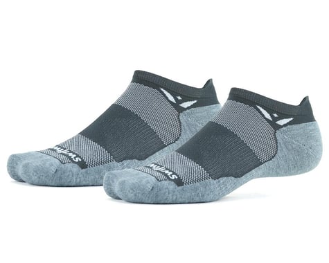 Swiftwick Maxus Zero Tab Socks (Grey) (L)