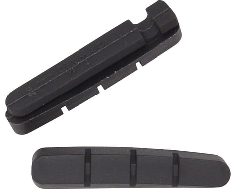 Tektro Road Replacement Cartridge Brake Pad Inerts (Black) (1 Pair)