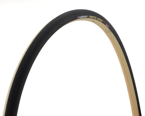 Vittoria Pista Oro Track Tubular Tire (Tan Wall) (700c / 622 ISO) (23mm)