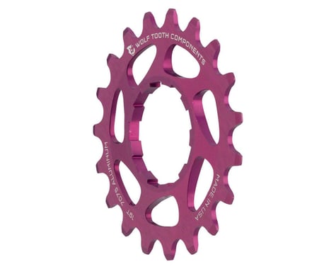 Wolf Tooth Components Single Speed Cog (Purple) (3/32") (Aluminum) (19T)
