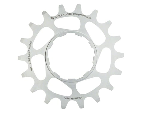 Wolf Tooth Components Single Speed Cog (Silver) (3/32") (Stainless Steel) (17T)
