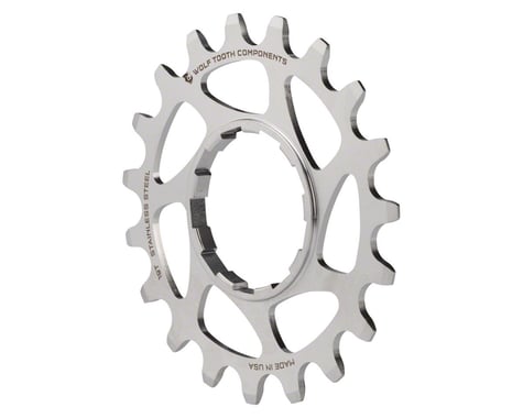 Wolf Tooth Components Single Speed Cog (Silver) (3/32") (Stainless Steel) (19T)