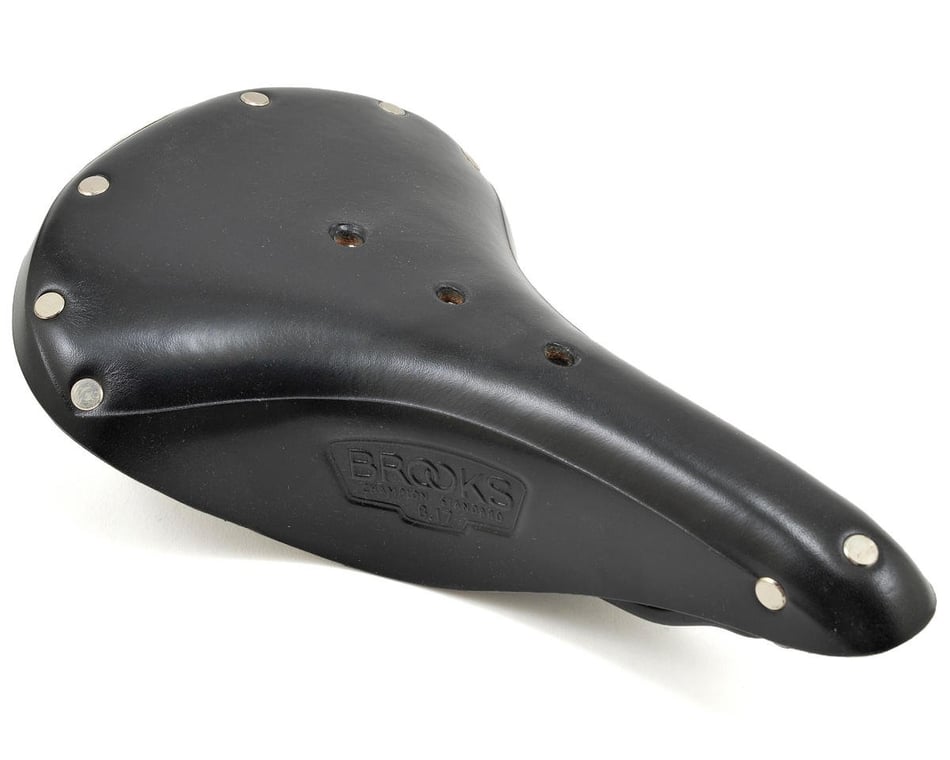 in verlegenheid gebracht annuleren langzaam Brooks B17 Saddle (Black) (Black Steel Rails) (170mm) - Performance Bicycle