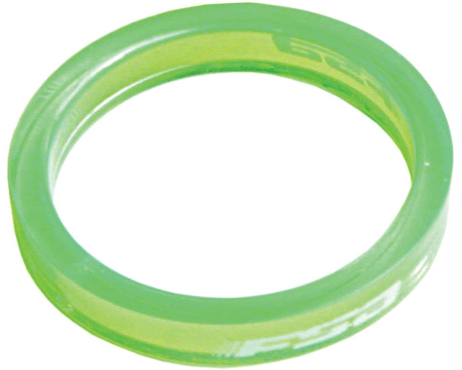green 10/bag 1-1/8" x 10mm FSA PolyCarb headset spacer
