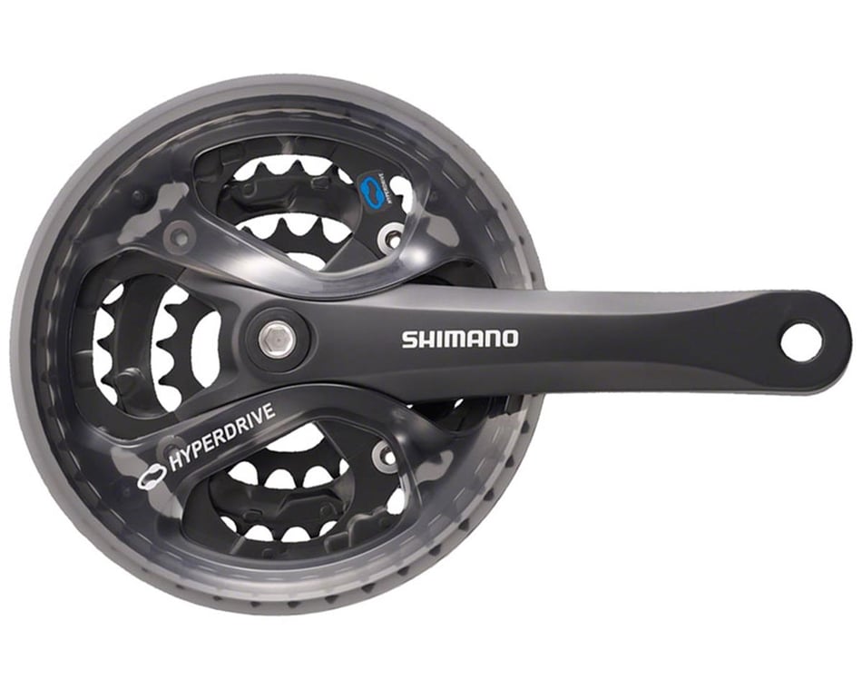 ouder Mellow verstoring Shimano Acera FC-M361 Crankset (Black) (3 x 7/8 Speed) (Square Taper)  (170mm) (42/32/22T) - Performance Bicycle