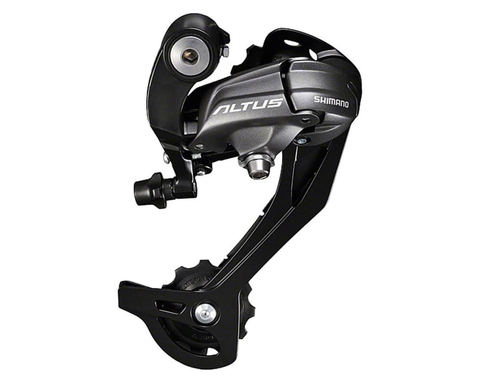 Shimano Altus Rd M370 Rear Derailleur Black 9 Speed Long Cage Sgs Performance Bicycle