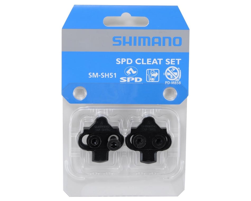 handleiding Vergelijkbaar de begeleiding Shimano SM-SH51 SPD Cleats (Black) (4°) - Performance Bicycle
