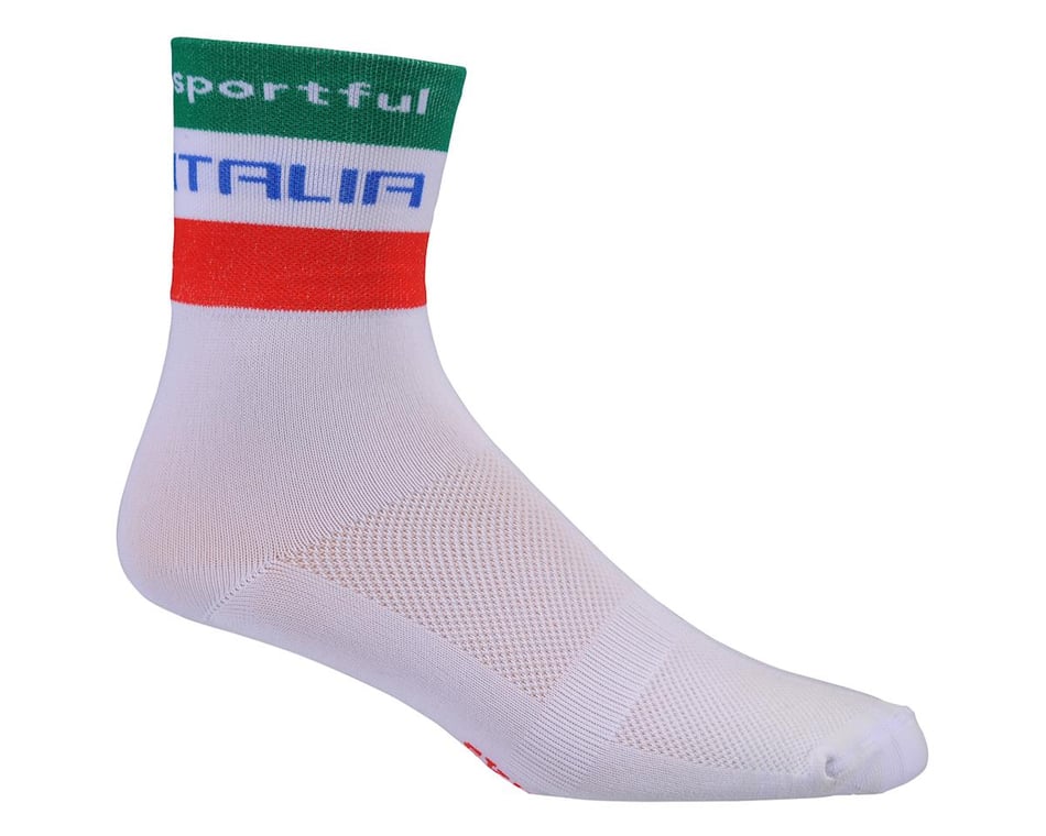 36/39 * *SPORTFUL 'Italia 12' blue Italian flag cycling socks size Small 
