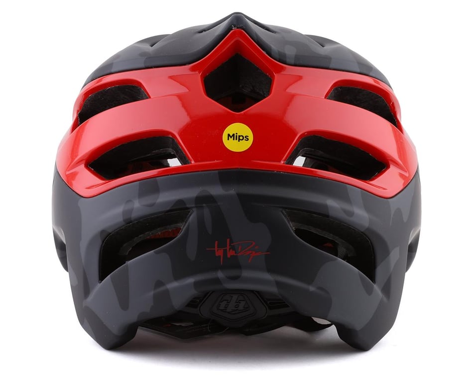 Troy Lee Designs TLD A3 MIPS Bicycle Helmet Camo Grey/Red XLarge/2XLarge XL/2XL
