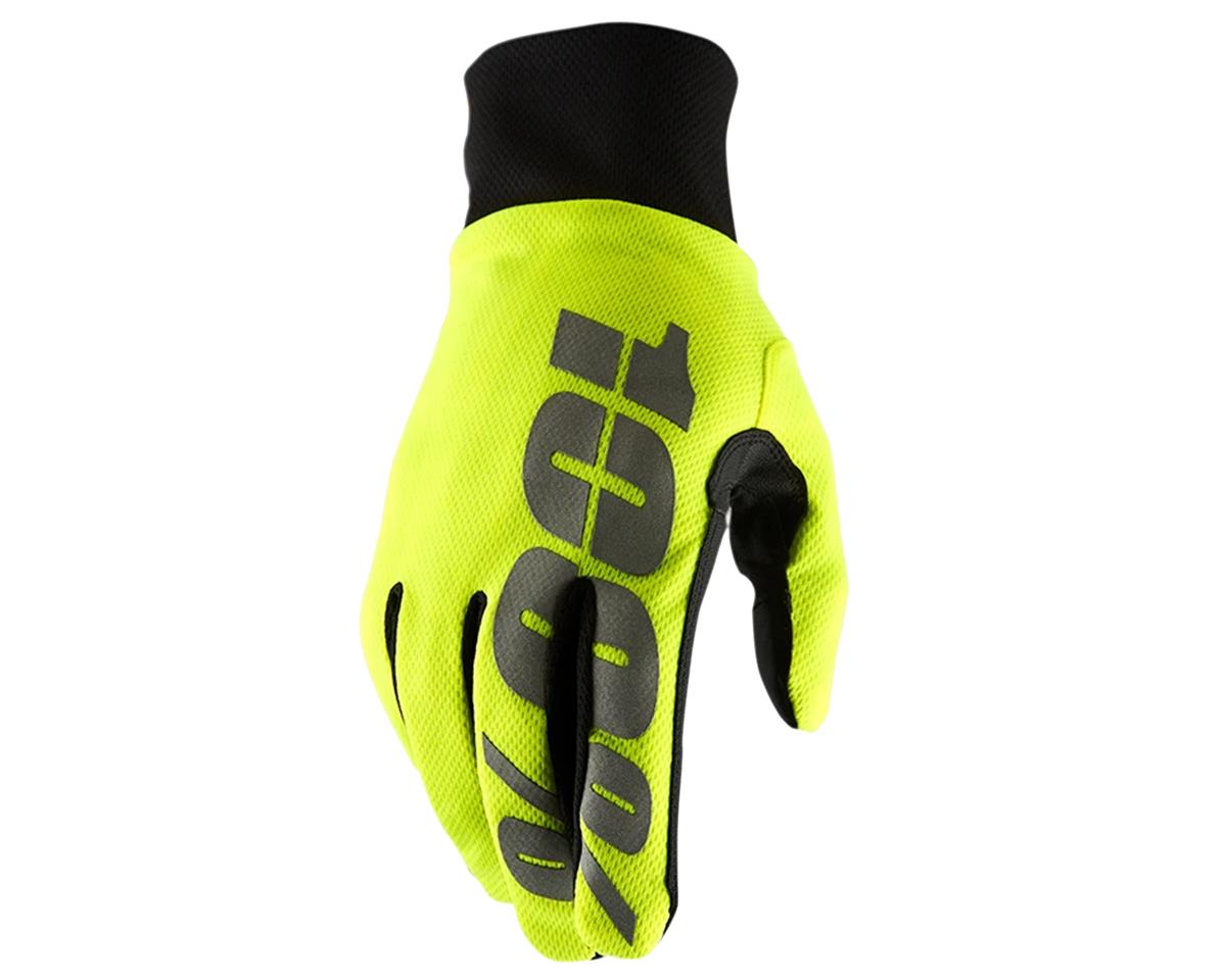 100% Hydromatic Waterproof Glove - Neon Yellow