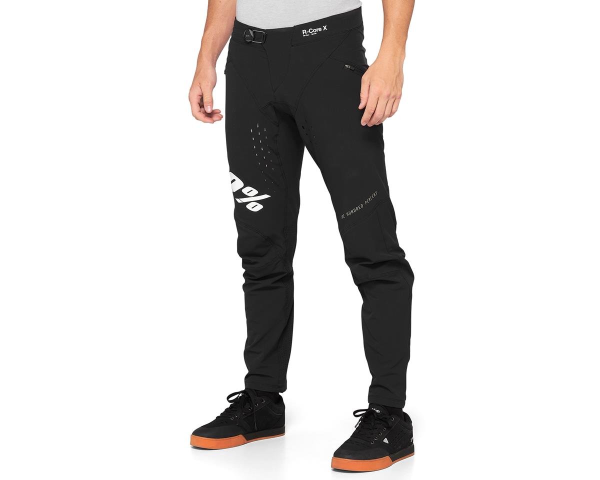 100% R-Core X Pants (Black/White) (28) - 43004-011-28