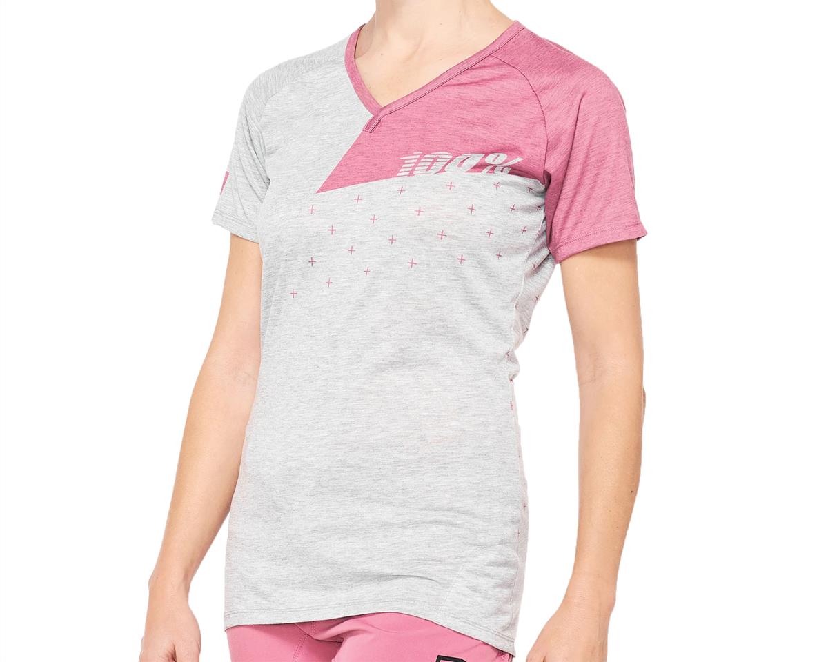100% Women's Airmatic Jersey (Pink) (M) - 44306-327-11