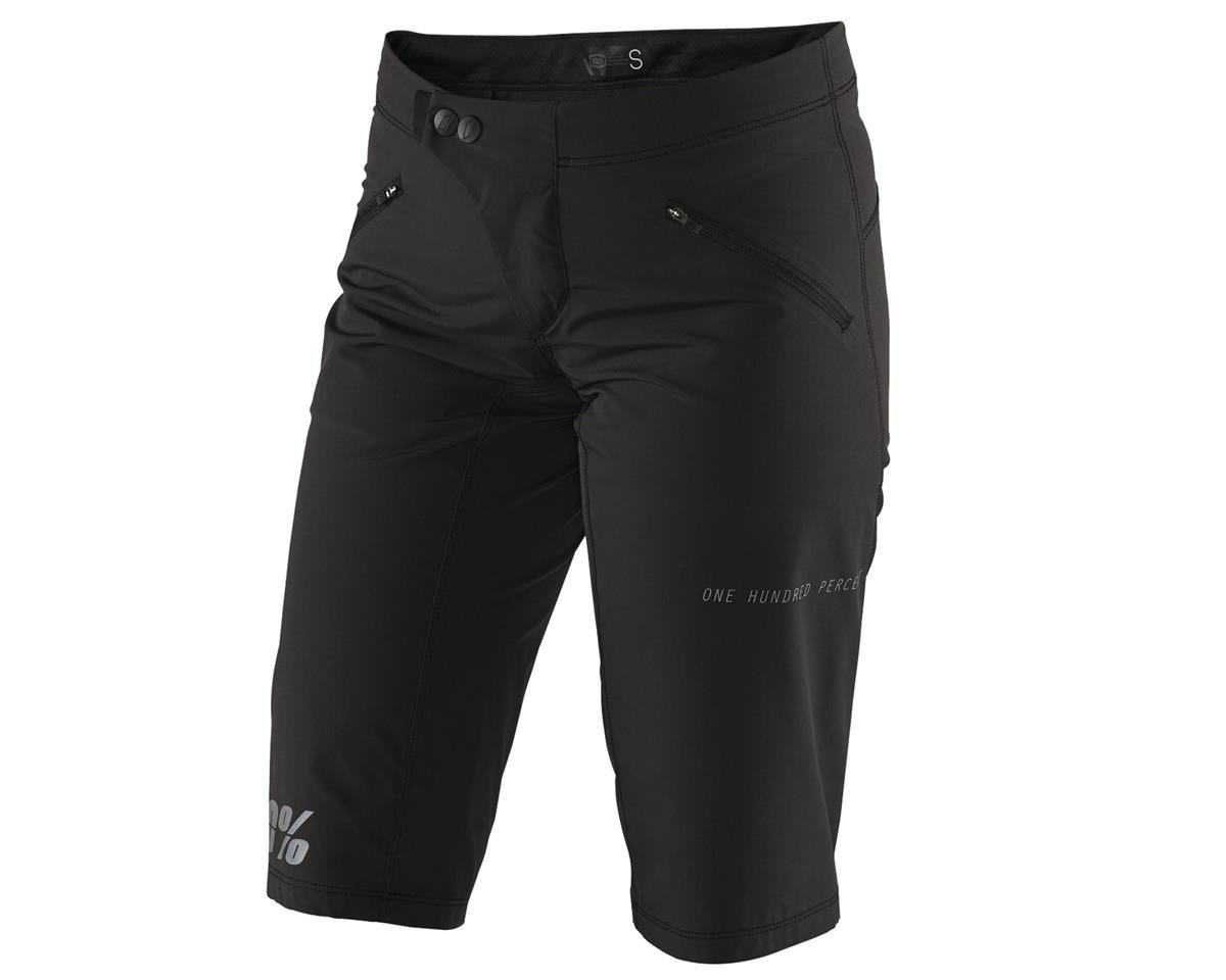 100% Ridecamp Women's Shorts (Black) (S)