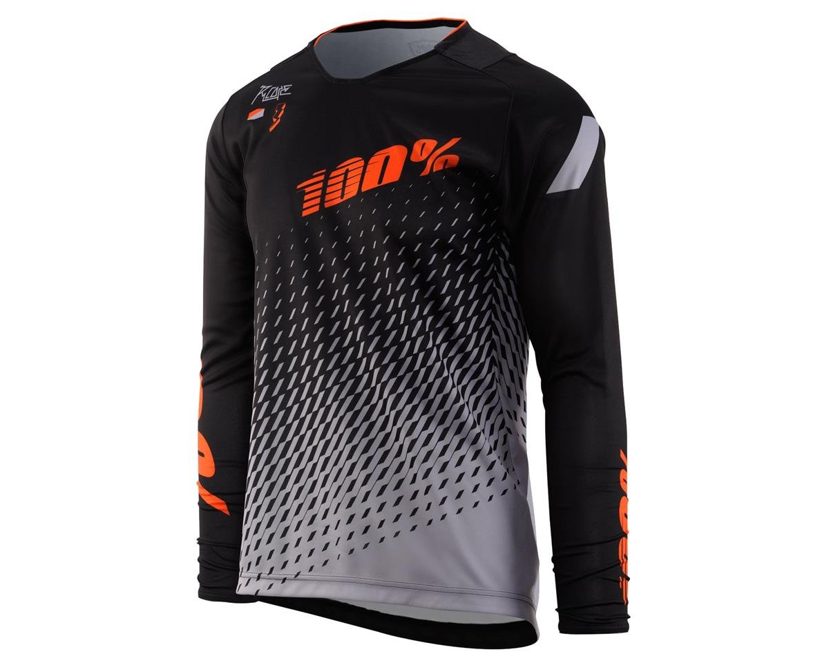 100% R-Core Youth Jersey (Black) (Youth S) - 46101-013-04