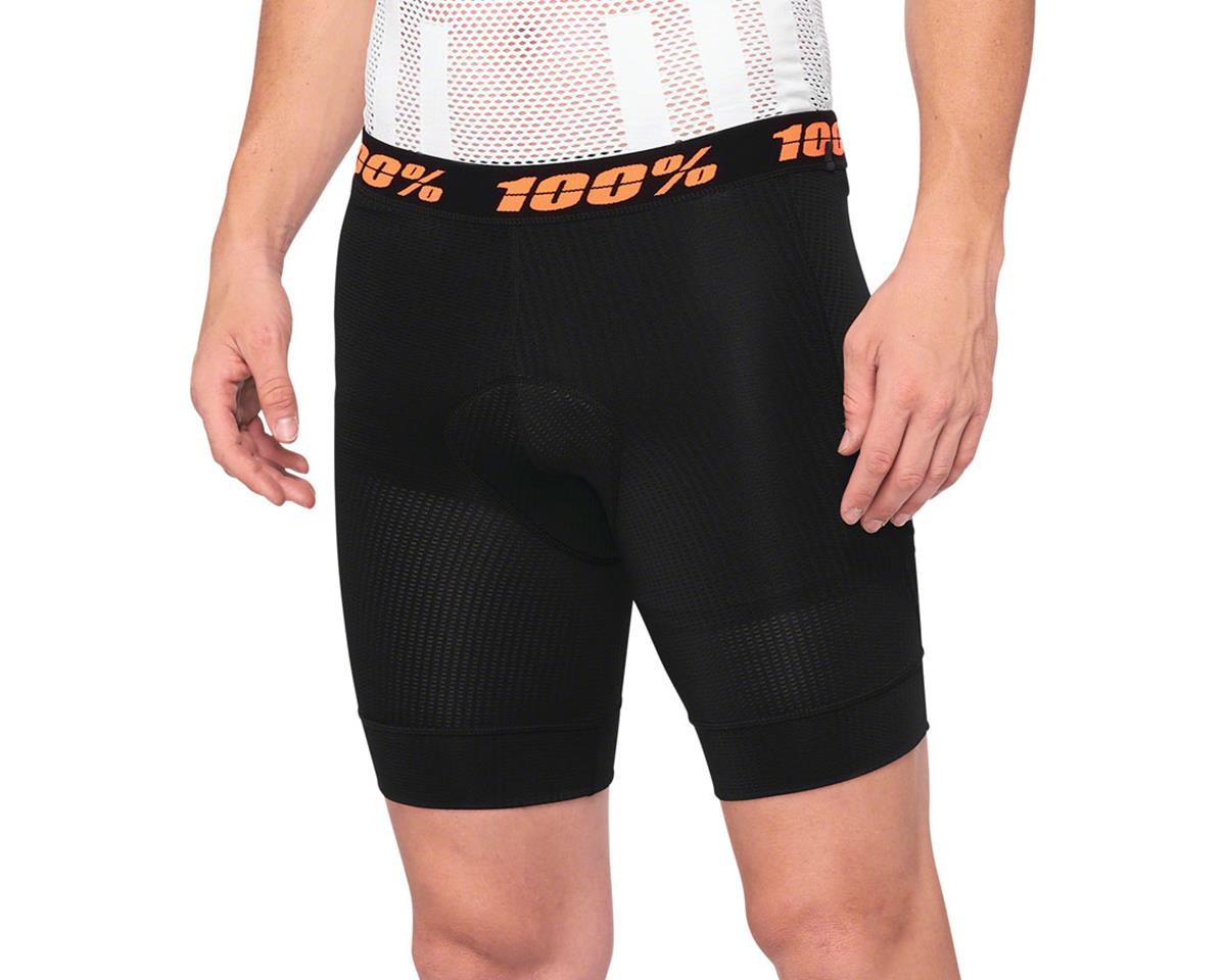 100% Crux Men's Liner Shorts (Black) (XL) (w/ Chamois) - 49901-001-36