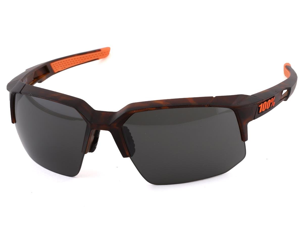 100% Speedcoupe Sunglasses (Matte Dark Havana) (Smoke Lens) - 61031-257-57