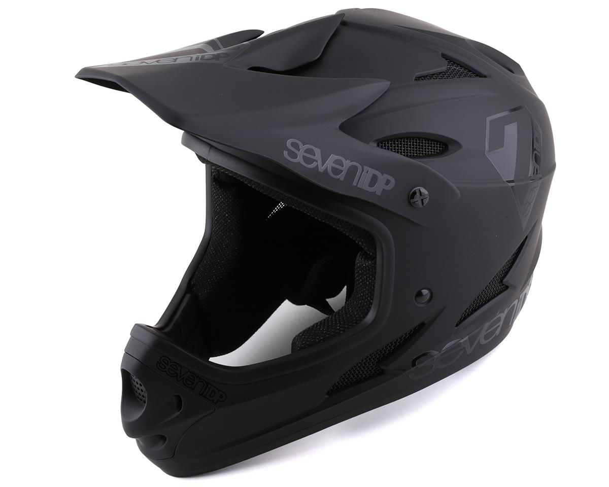 7IDP M1 Full Face MTB Down Hill Cycle Helmet 2019 Tactic Matt Black Graphite 