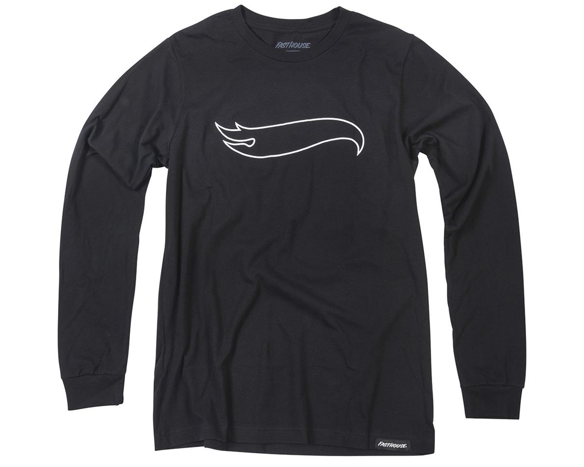 Fasthouse Inc. Stacked Hot Wheels Long Sleeve T-Shirt (Black) (XL) - 1404-0011