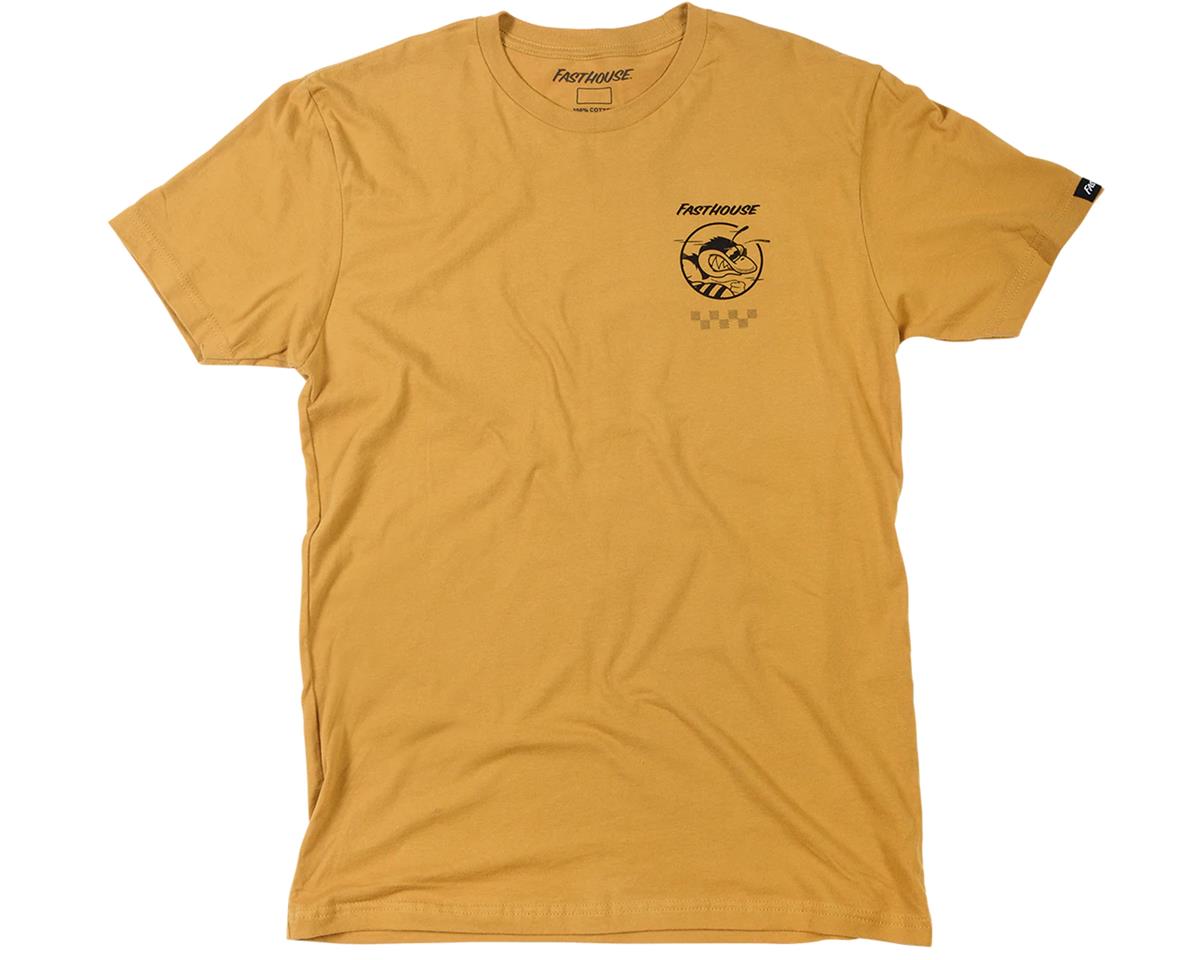 Fasthouse Inc. Swarm T-Shirt (Vintage Gold) (M) - 1453-5509