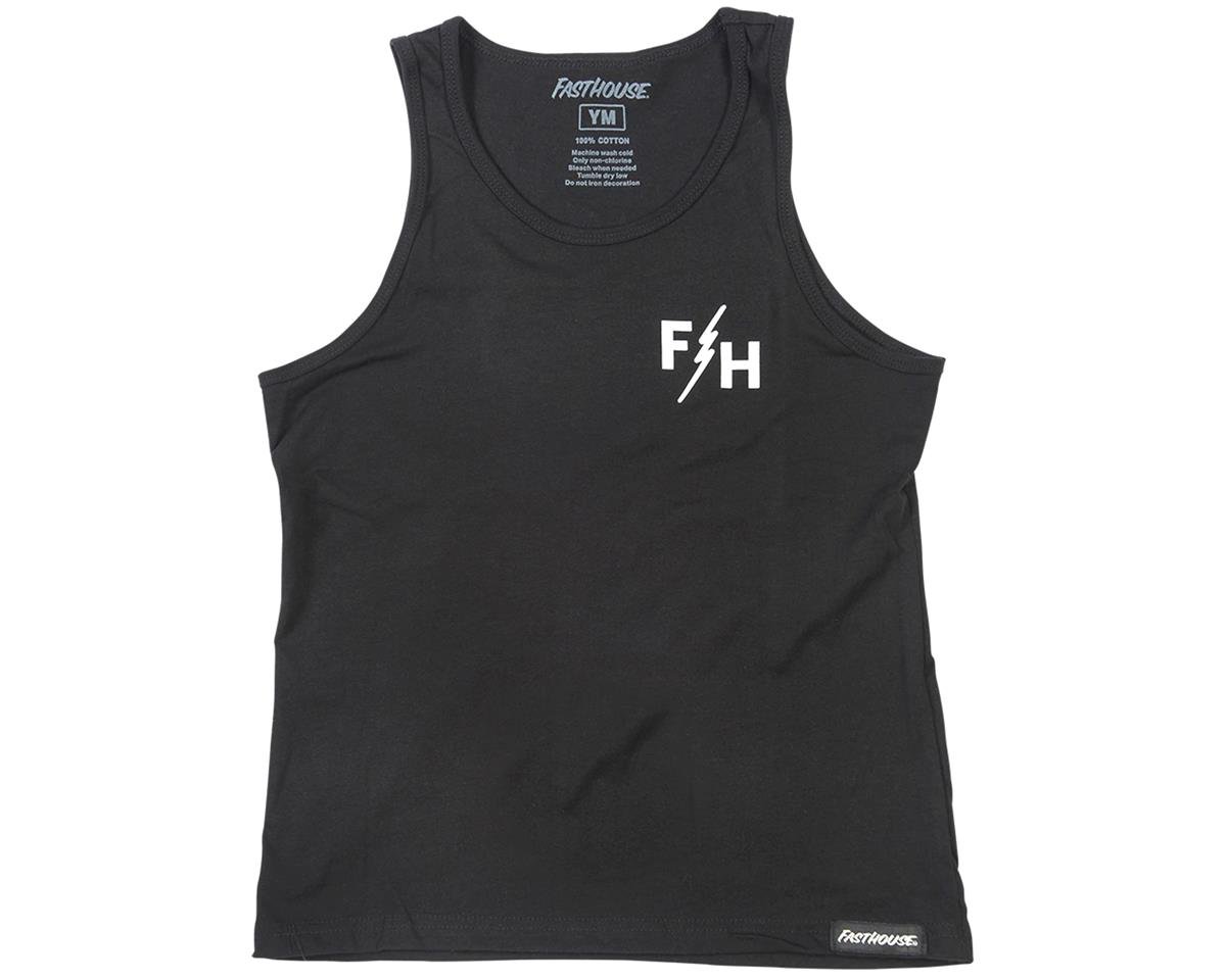 Fasthouse Inc. Youth Origin Tank (Black) (Youth L) - 1472-0023