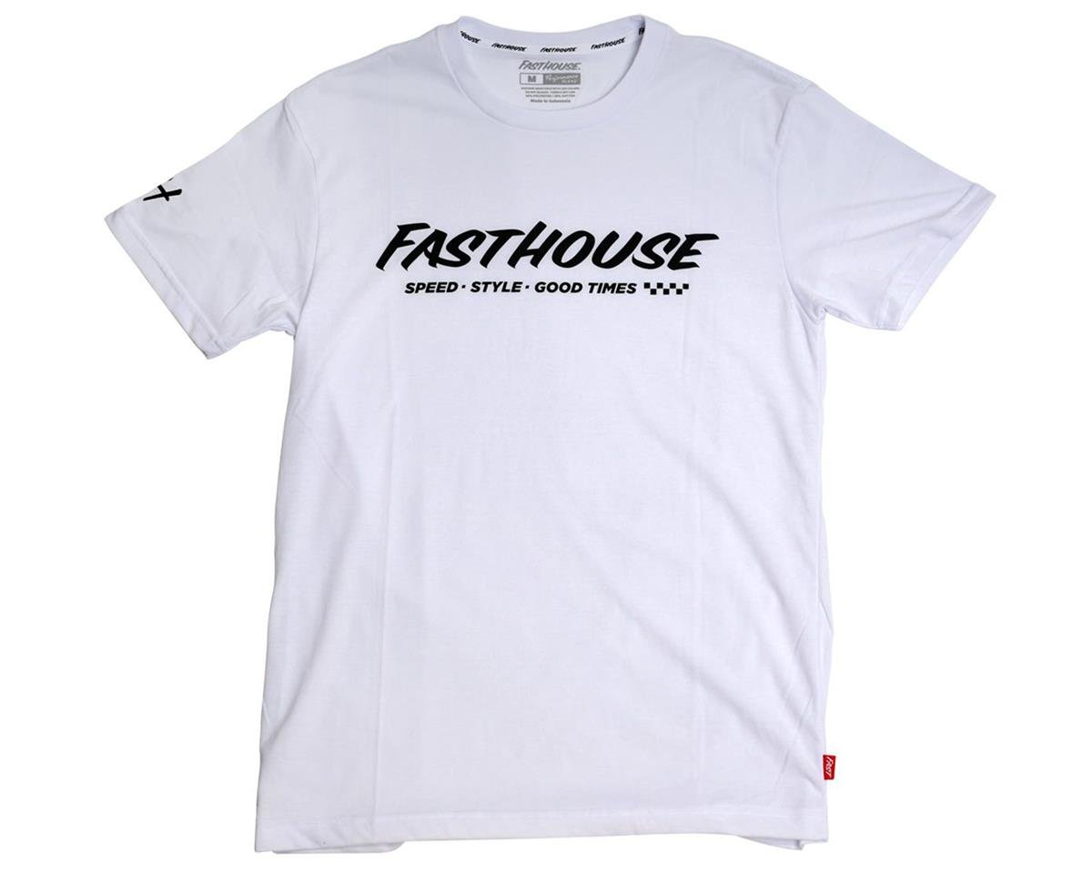 Fasthouse Inc. Prime Tech Short Sleeve T-Shirt (White) (XL) - 5814-1011